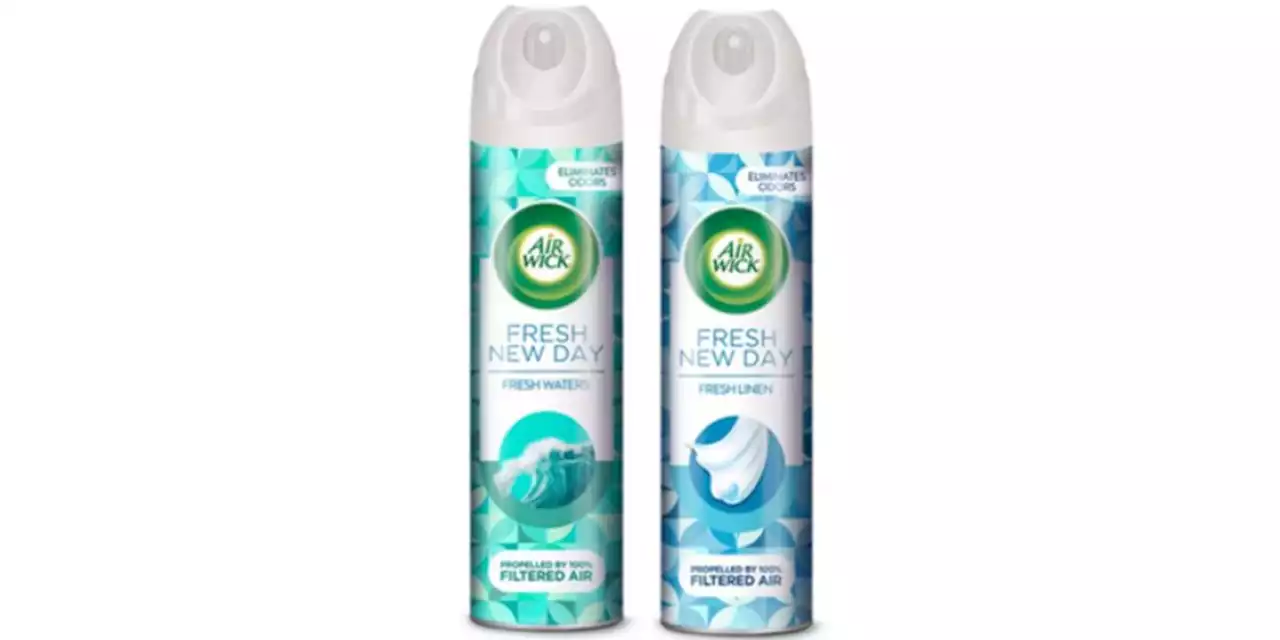 AirWick air fresheners recalled for injury hazard from cans rupturing