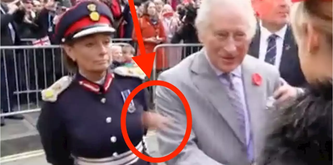 Protester Arrested For Throwing Egg At King Charles During Royal Walkabout