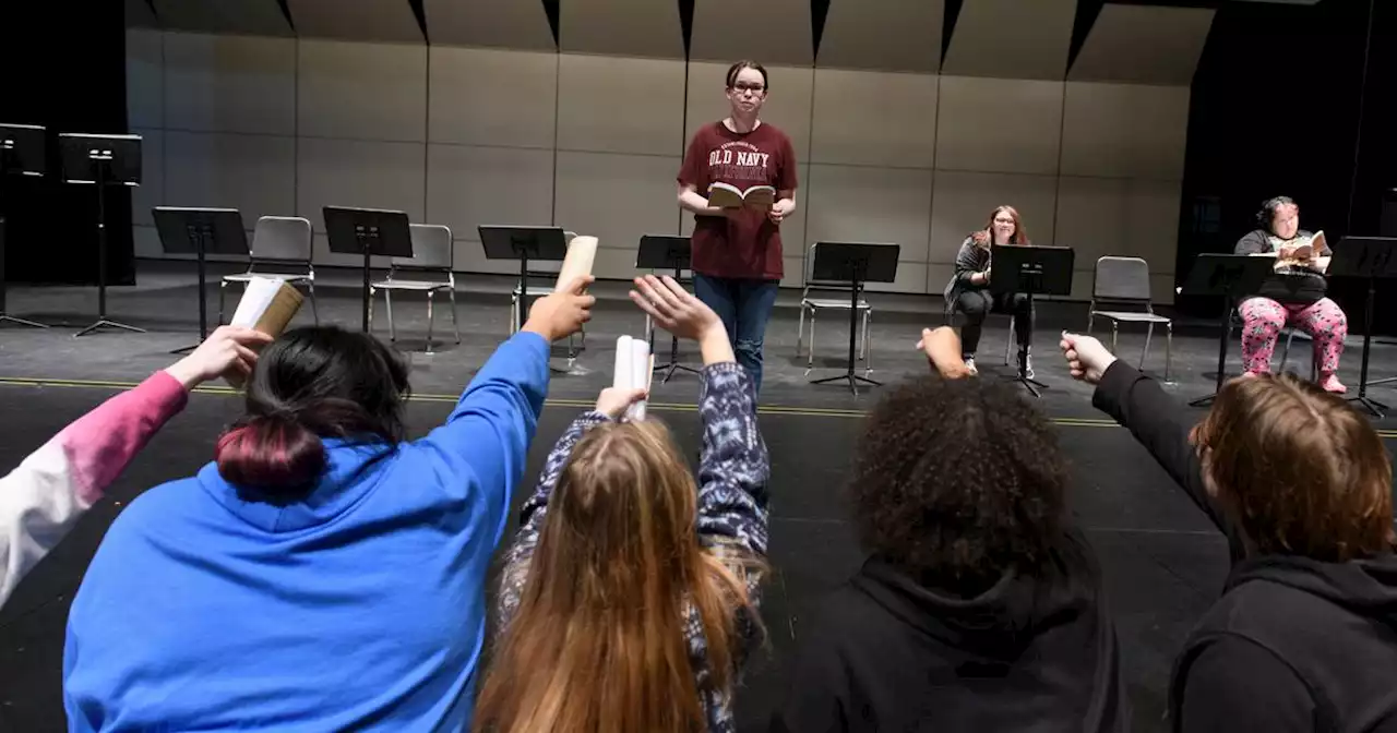 Bartlett High theater troupe takes on serious subject matter in ‘The Laramie Project’