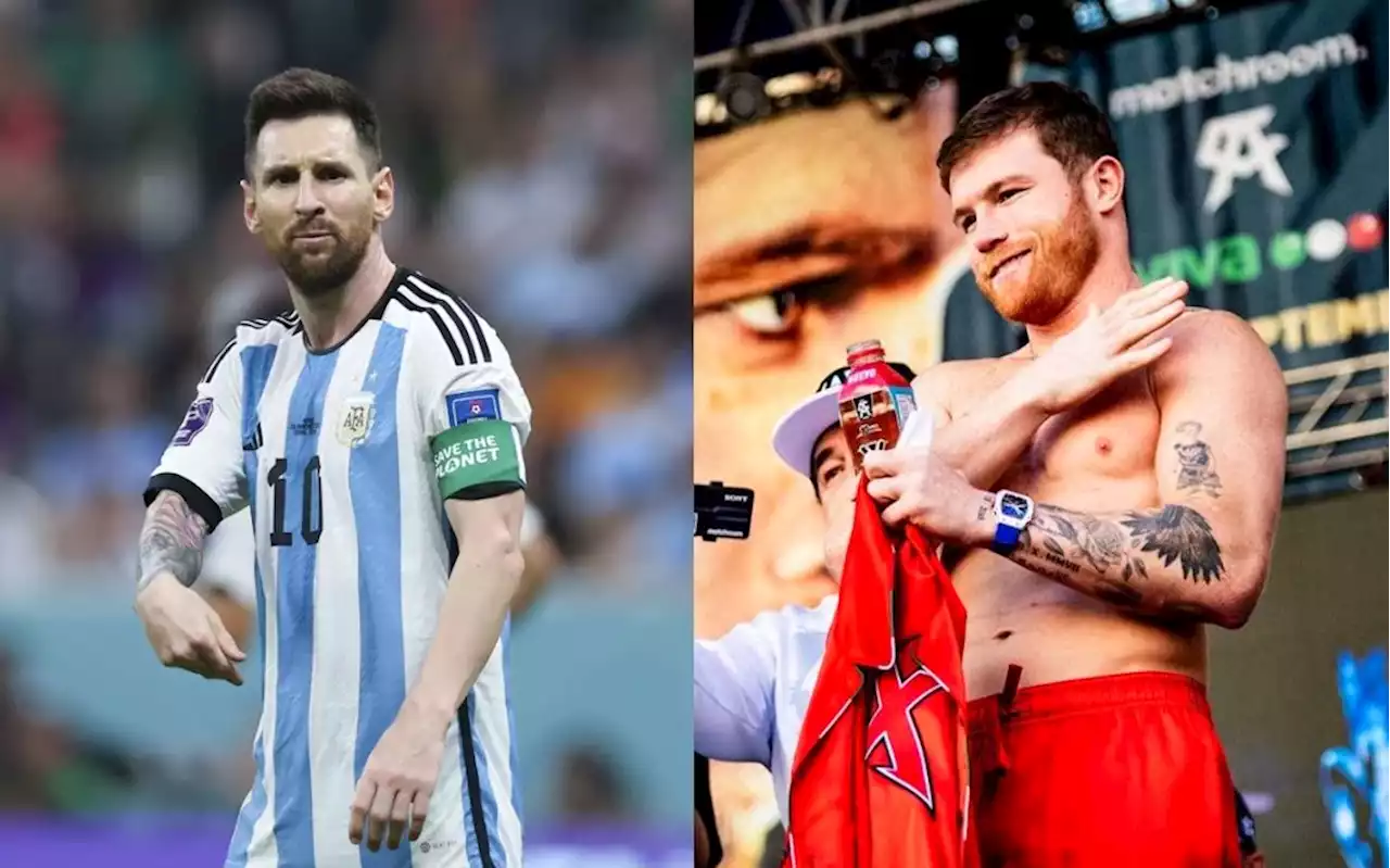 Canelo Álvarez le ofrece disculpas a Messi por las amenazas que le hizo