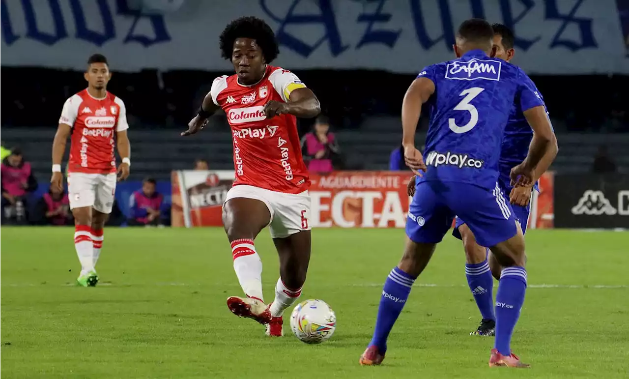 Millonarios y Santa Fe complican sus chances : Resumen y resultado del primer tiempo