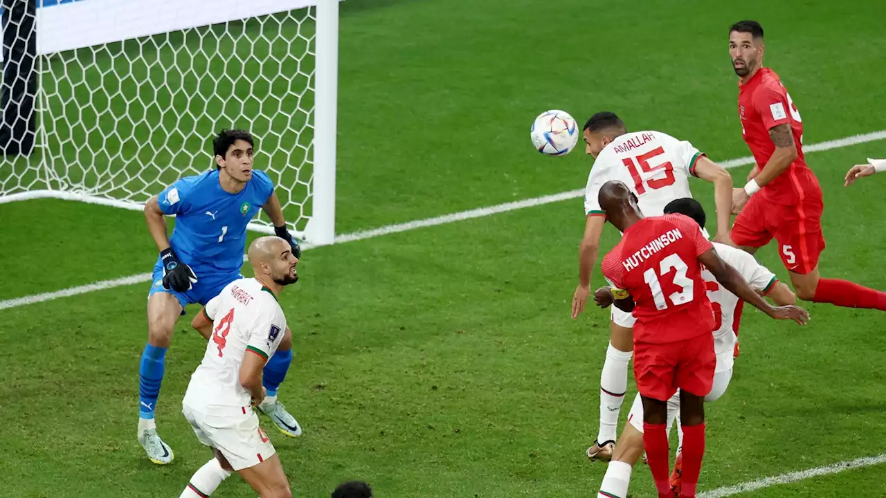 Marokko nach 2:1-Sieg gegen Kanada Gruppenerster