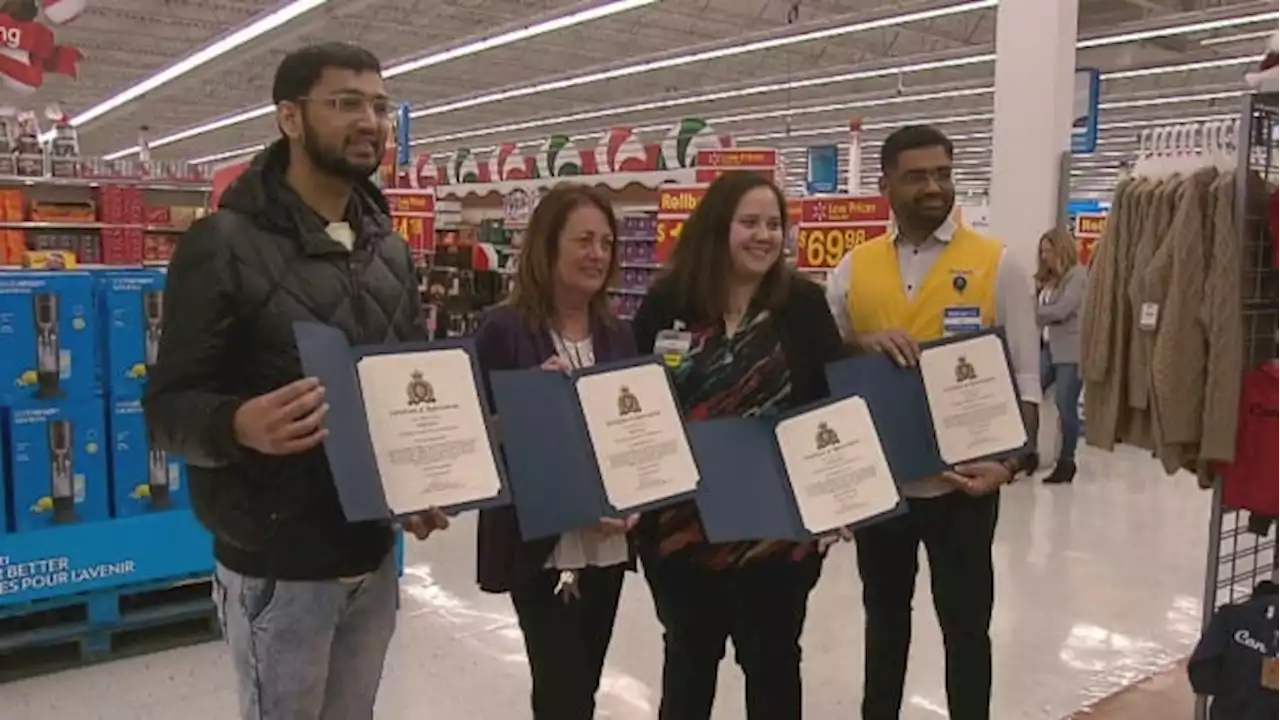 Moncton Walmart staff recognized by RCMP for role in locating abducted Florida boy | CBC News