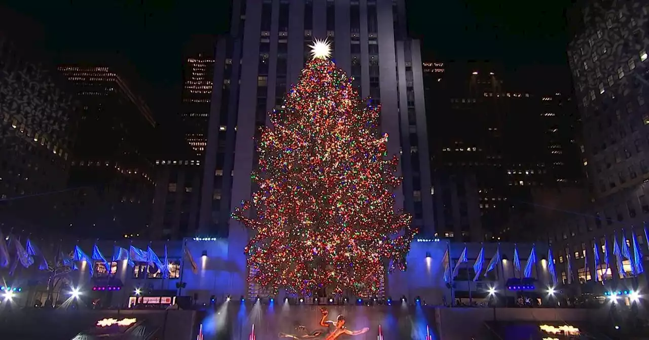 Rockefeller Center Christmas tree lighting unofficially kicks off the holiday season in New York City