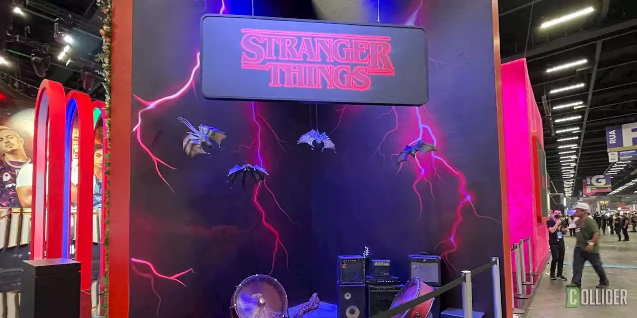 'Stranger Things' Eddie Munson Is Ever-Present at Netflix's CCXP Booth