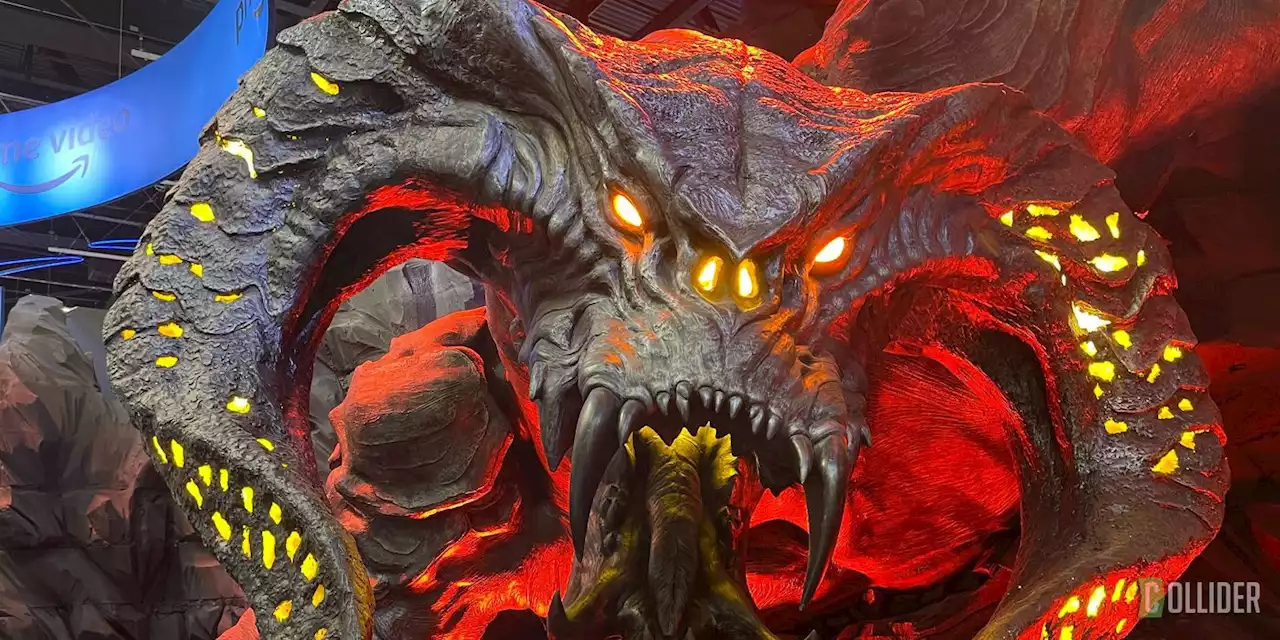 'The Rings of Power’ CCXP Booth Brings Khazad-dûm’s Balrog to Life