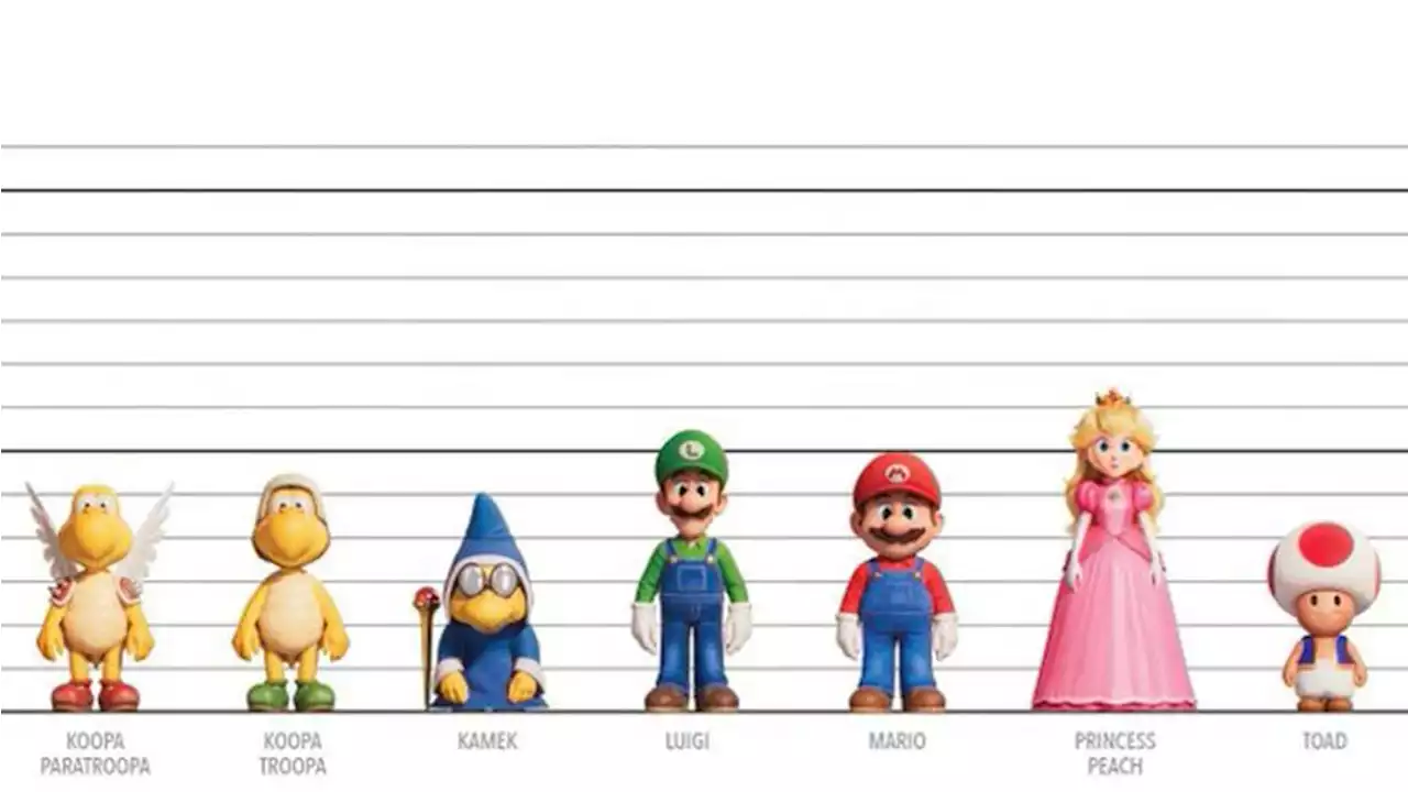 So how tall is Super Mario really?