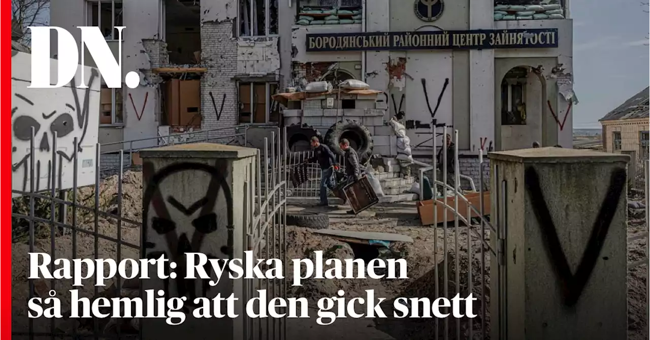 Rapport: Ryska planen så hemlig att den gick snett