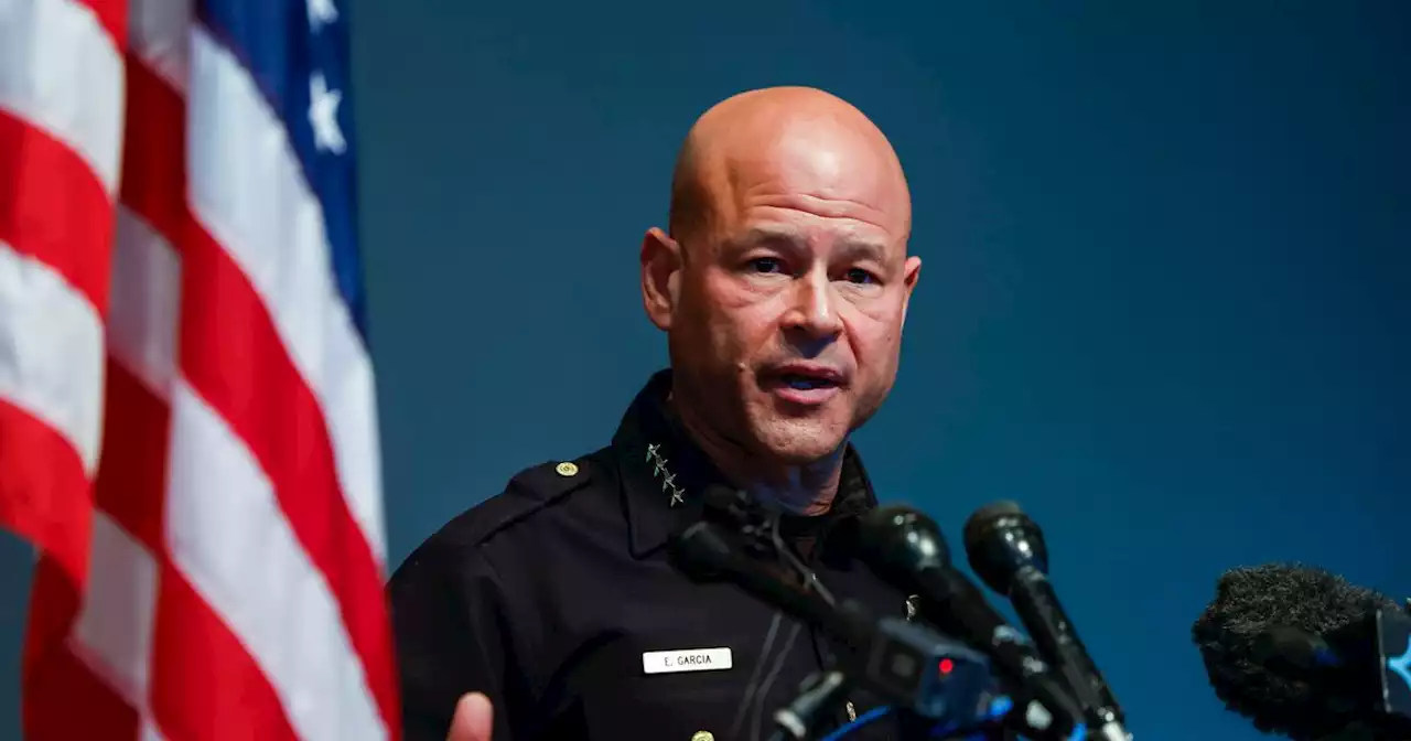 Dallas police chief fires officer who drove away after car he pursued crashed, caught fire