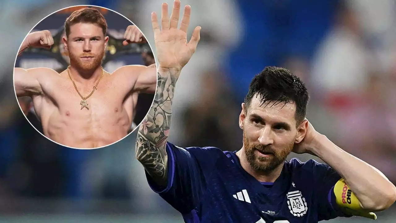 Sigue la polémica: Lionel Messi rompió el silencio tras los dichos de Canelo Álvarez