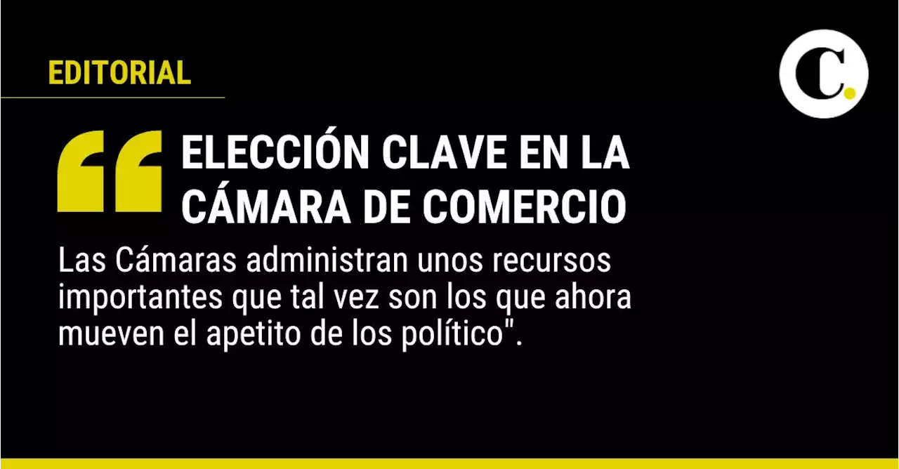 Elección clave en la Cámara de Comercio