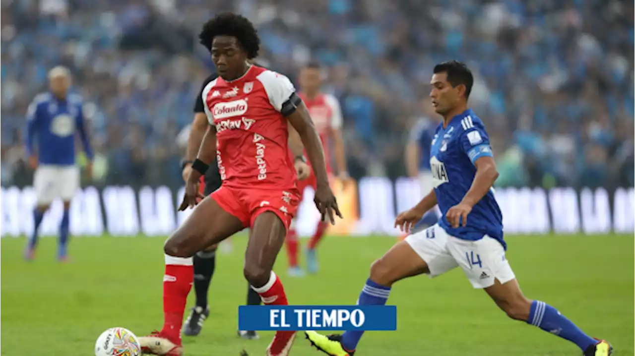 Santa Fe vs. Millonarios EN VIVO, siga el clásico definitivo de cuadrangulares