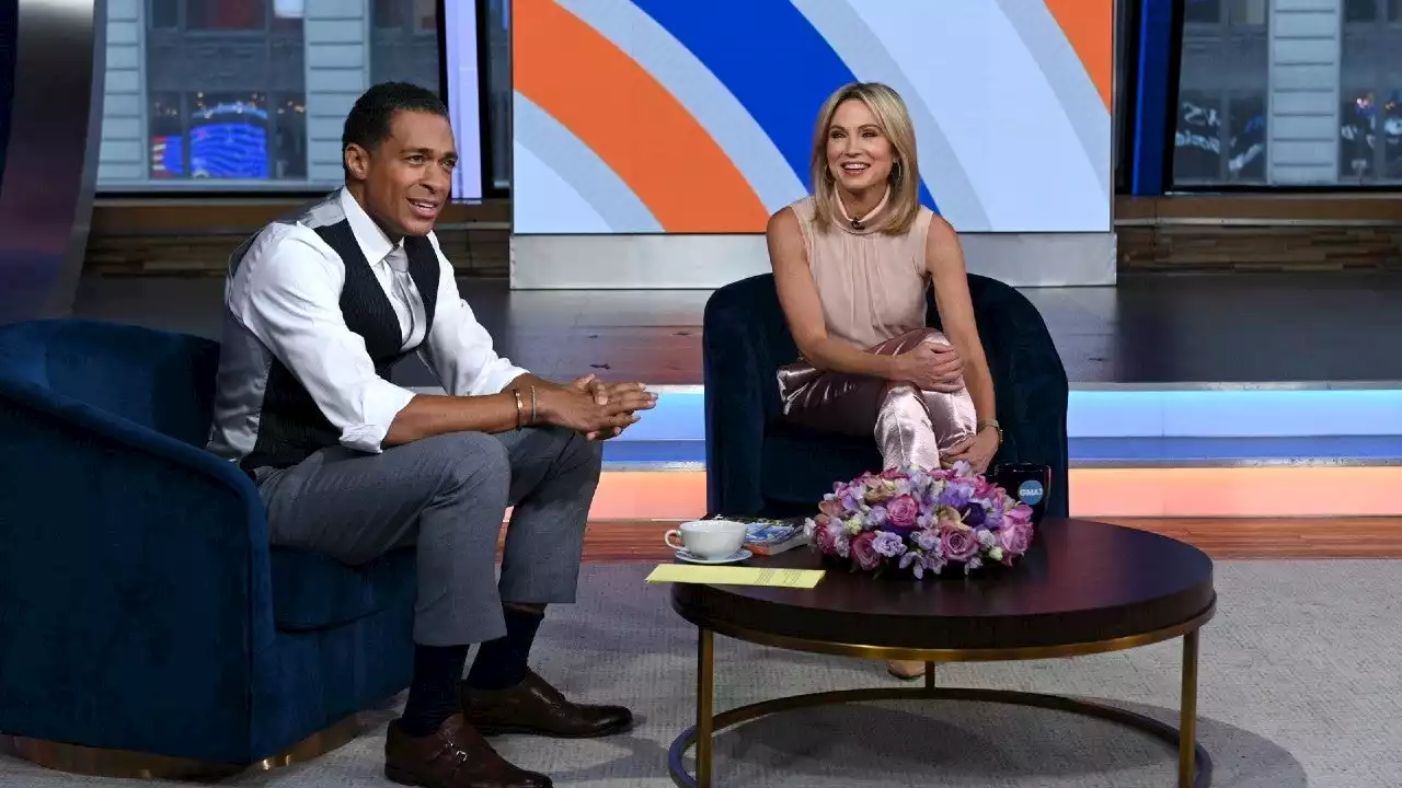 Amy Robach and T.J. Holmes Return to 'GMA' Amid Romance Reveal