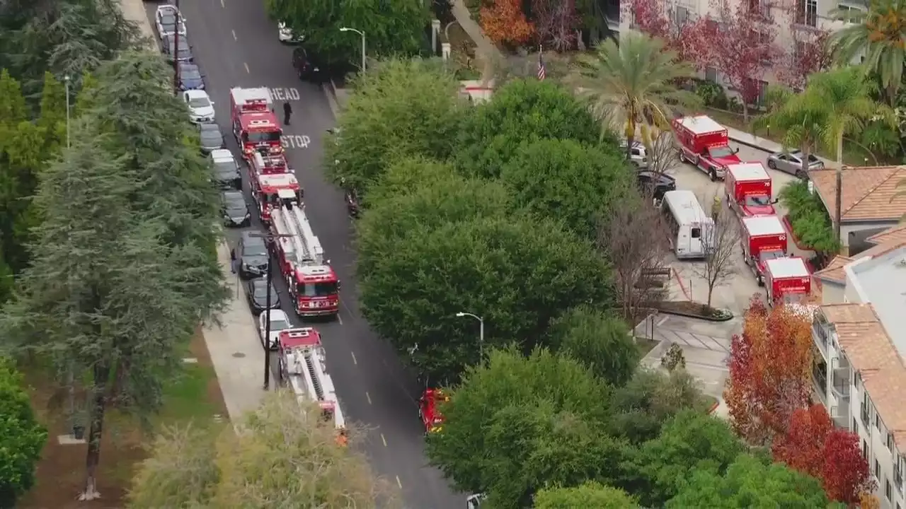 Several students reporting medical issues at Van Nuys Middle School; LAFD responding