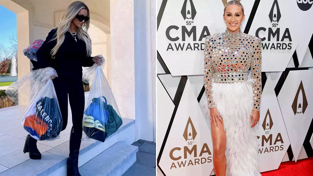 Brittany Aldean throws out Balenciaga bags following controversial ad campaign involving children: 'Trash day'