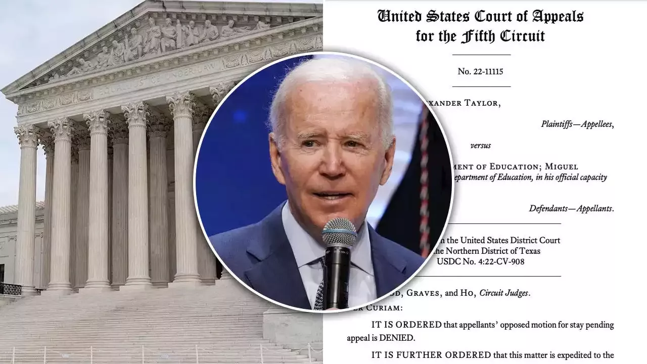 Student loans relief: 5th Circuit Court rejects Biden's latest plea to reinstate program