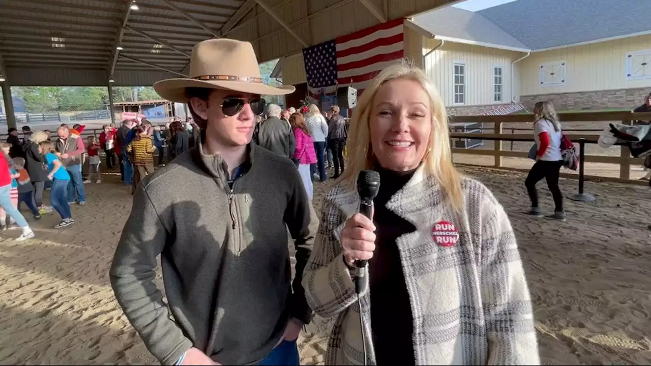 WATCH: Georgia voters praise 'fighter' Herschel Walker ahead of Tuesday runoff election