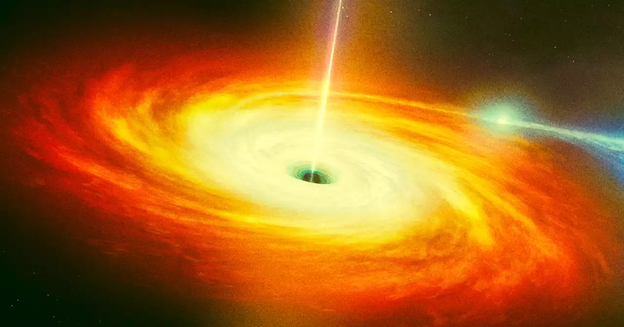 Black Hole In 'Hyper-Feeding Frenzy' Chews Through Stars and Shoots Its Leftovers Towards Earth