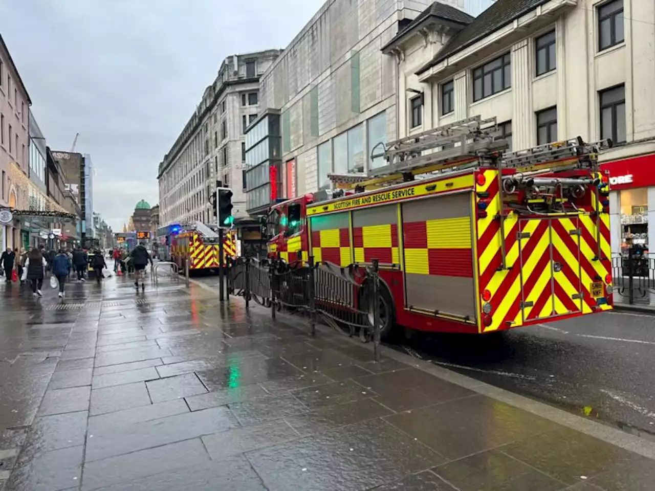 Fire crews race to city centre following reports of a blaze