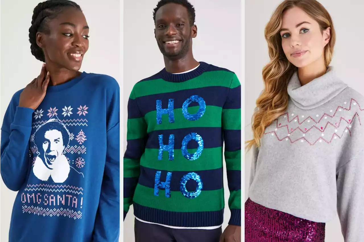 Sleigh Christmas Jumper Day With This Selection Of Suitably Festive Options