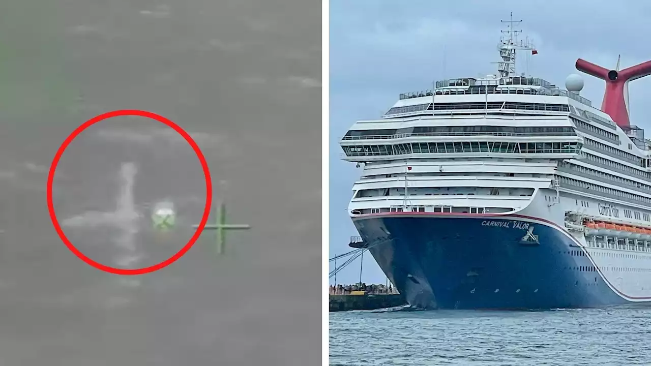 A man fell down from a cruise ship and survives for 15 hours at sea