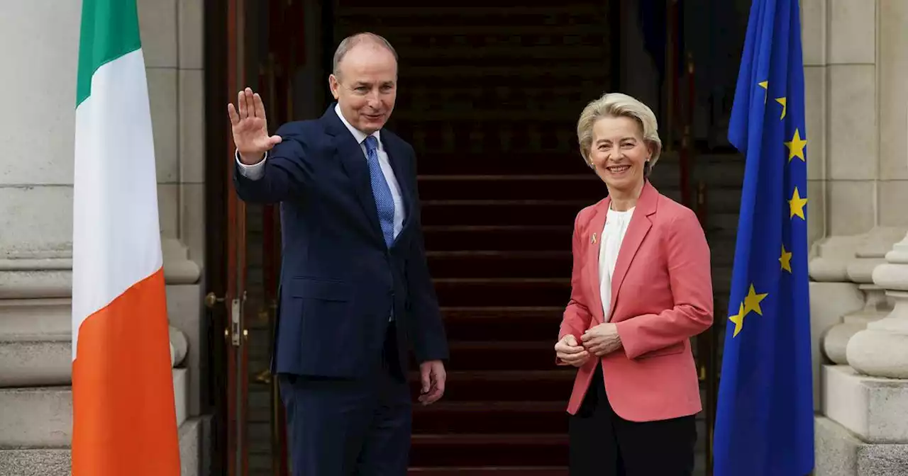 Von der Leyen says ‘positive conclusion’ can be reached on Northern Ireland protocol