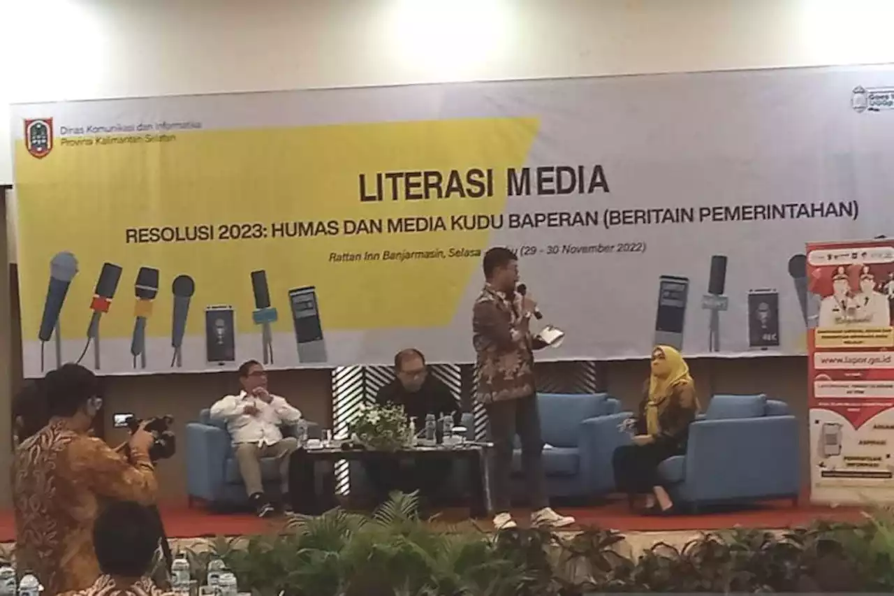 Diskominfo Kalsel dan Media Bekerja Sama Untuk Percepat Diseminasi Informasi