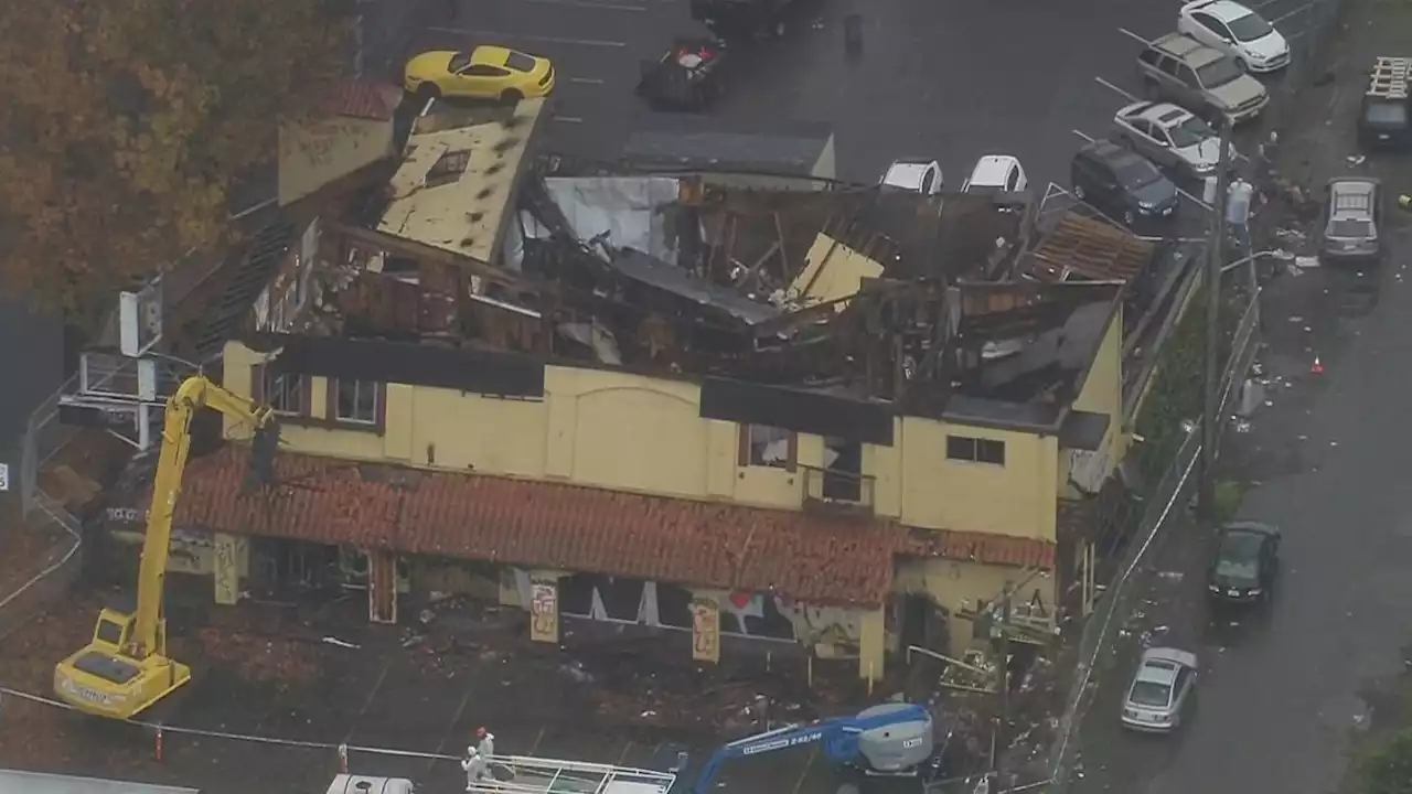 Former Borracchini’s Bakery building in South Seattle demolished