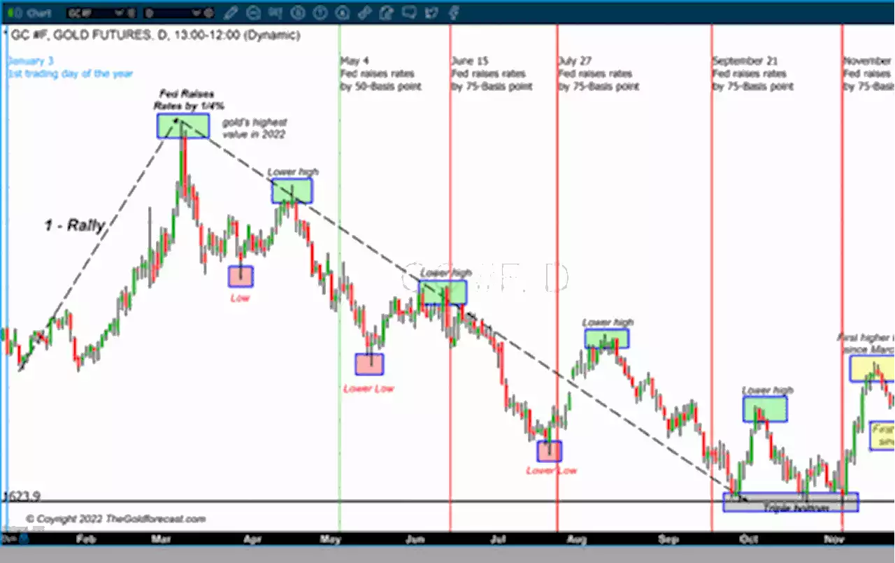 Investors focus on Powell's comments which put gold back into rally mode