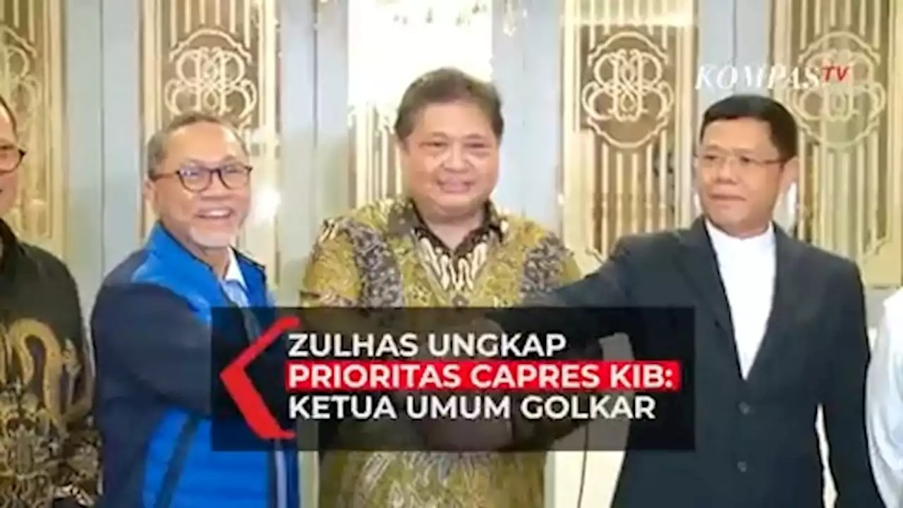 Zulhas Ungkap Prioritas Capres KIB, TIdak Menutup Kemungkinan Calon dari Luar