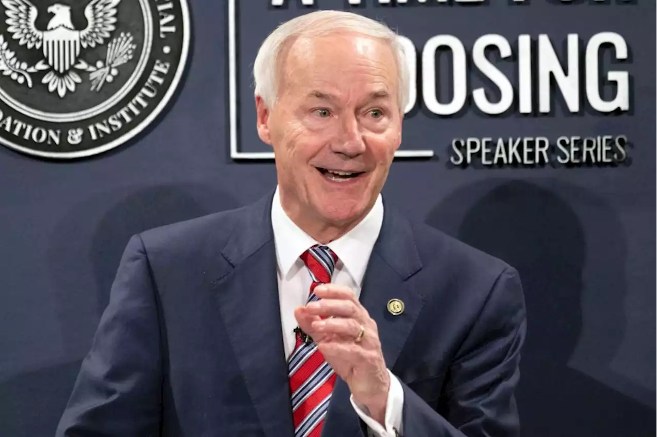 Arkansas Gov. Asa Hutchinson speaks at Reagan Library about future of his party