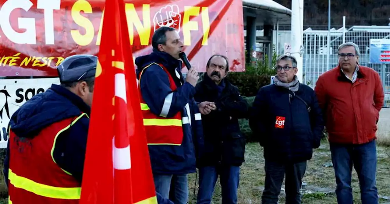 Grève à Sanofi : Philippe Martinez de la CGT salue la 'lutte exemplaire' des salariés de Sisteron