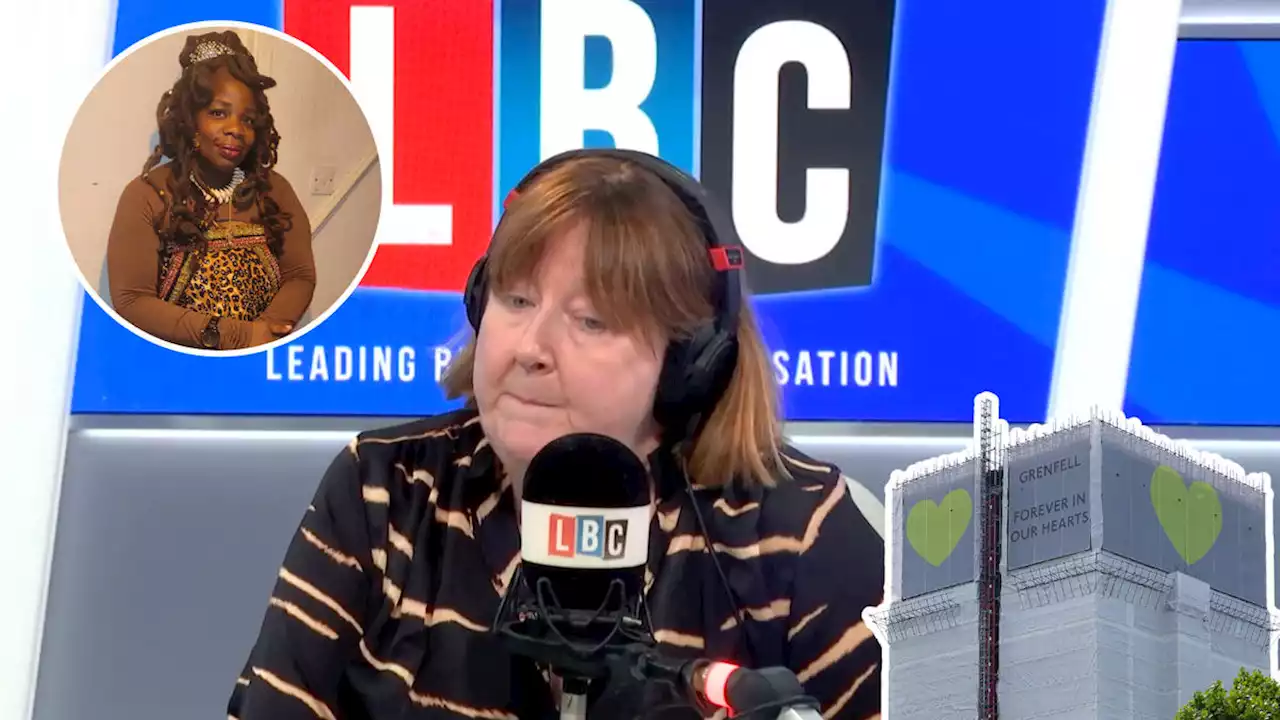 Shelagh Fogarty links Lady Hussey behaviour towards Ngozi Fulani and Grenfell Tower