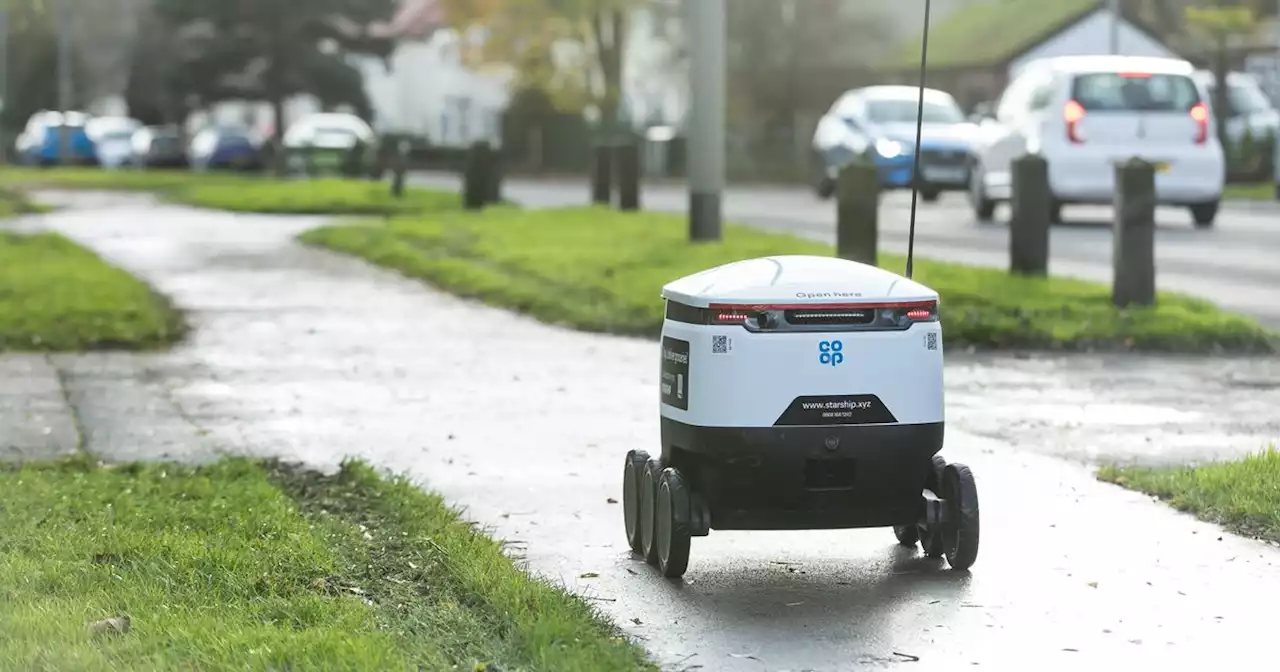 Little robots to roam Leeds streets and deliver food to shoppers' homes