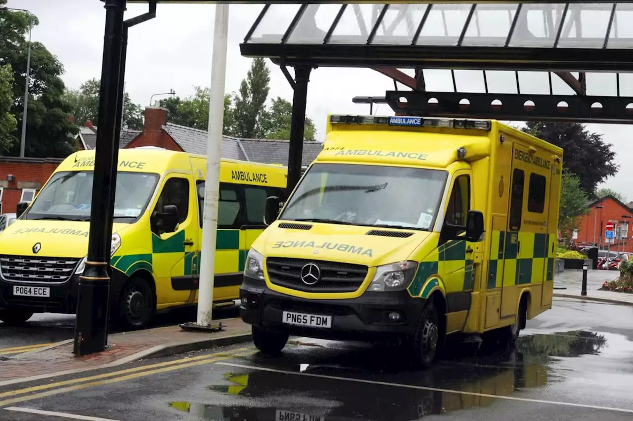 Man charged after ambulance driven into four cars in west Leeds as paramedics respond to emergency