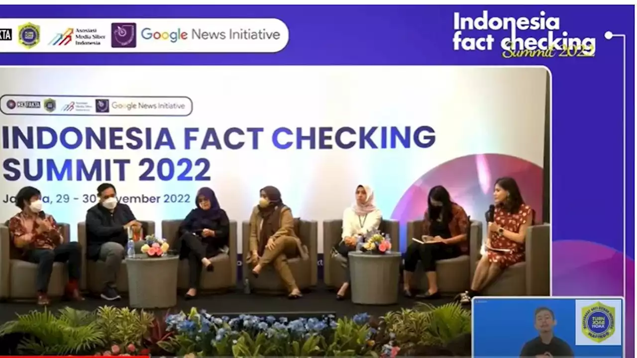 Indonesia Fact Checking Summit 2022: Kolaborasi Penting Demi Tangkal Hoaks Jelang Pemilu