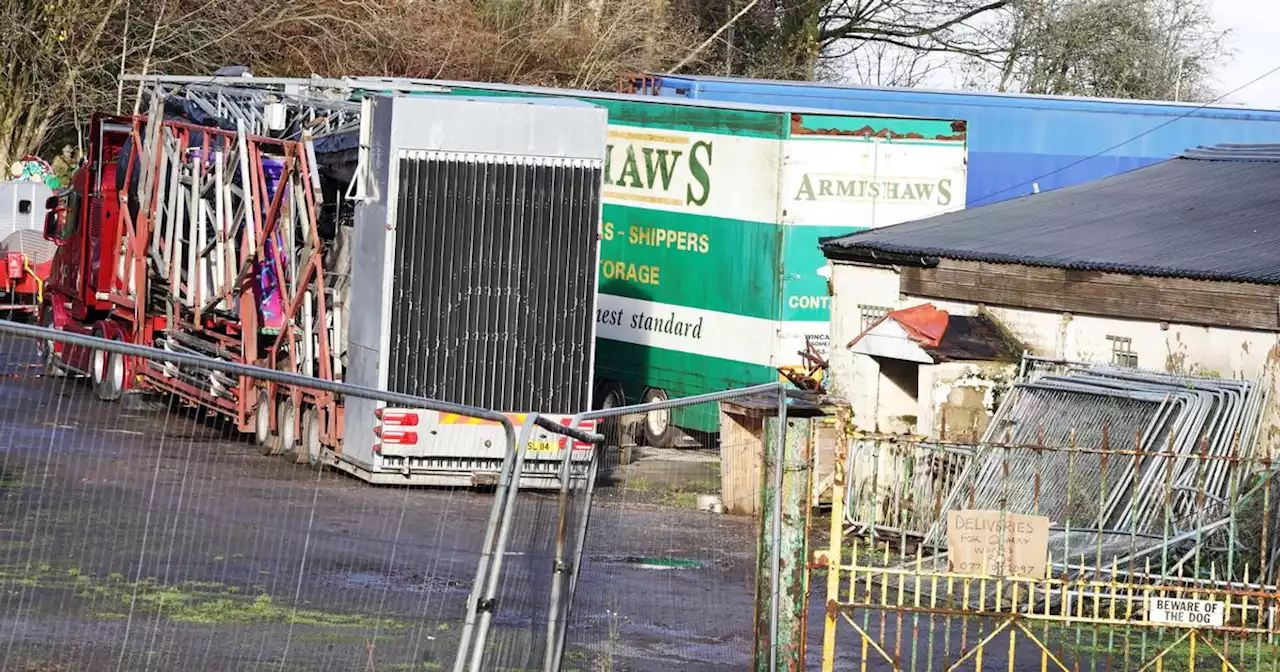 Pendle's new Traveller site for caravans on former quarry land