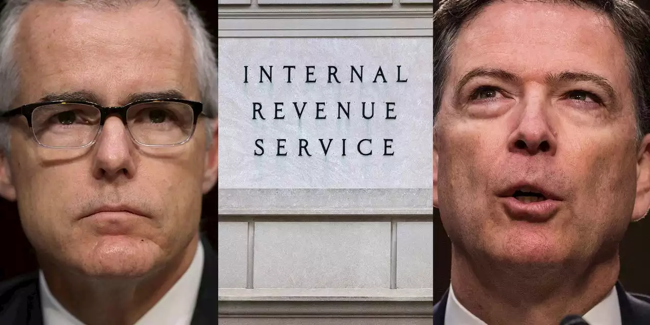 Government watchdog finds no misconduct or ‘malicious code’ after IRS selected former FBI officials James Comey and Andrew McCabe for tax audits