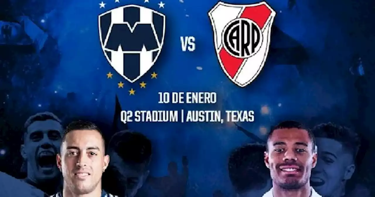 Rayados hace oficial amistoso contra River Plate en Estados Unidos