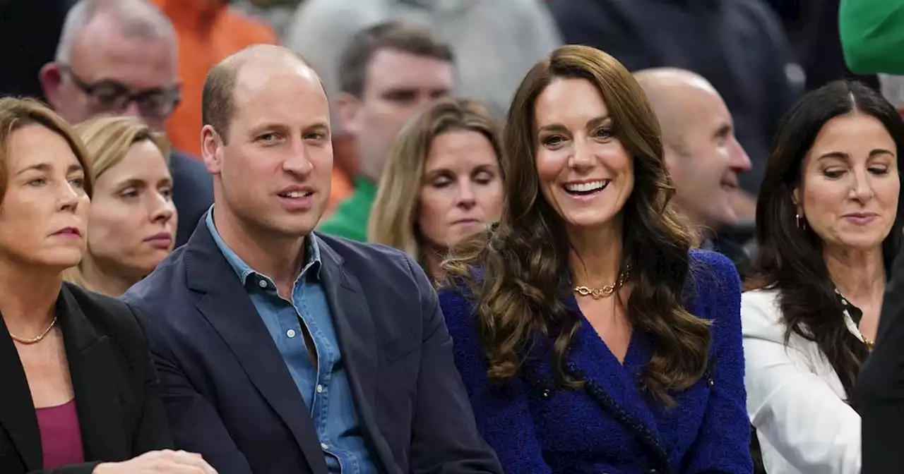 Prince William and Kate sit courtside at NBA as race row continues