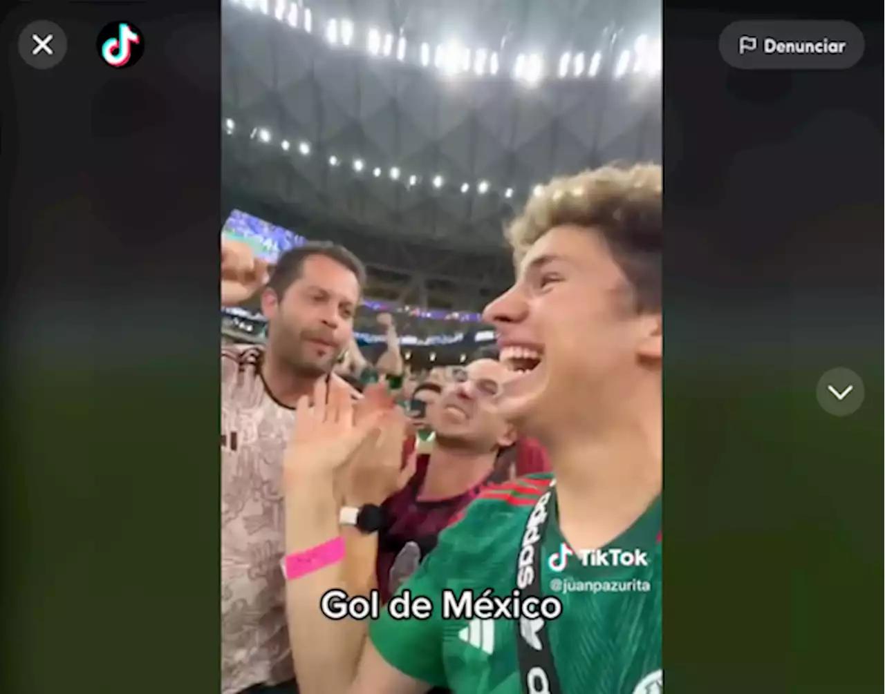 Influencers muestran las dos caras del México vs. Arabia Saudita