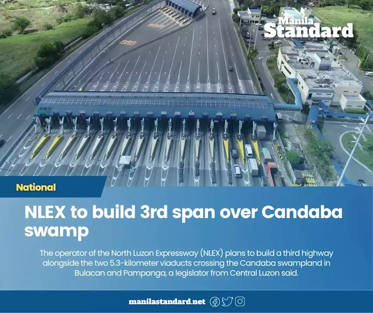 NLEX to build 3rd span over Candaba swamp