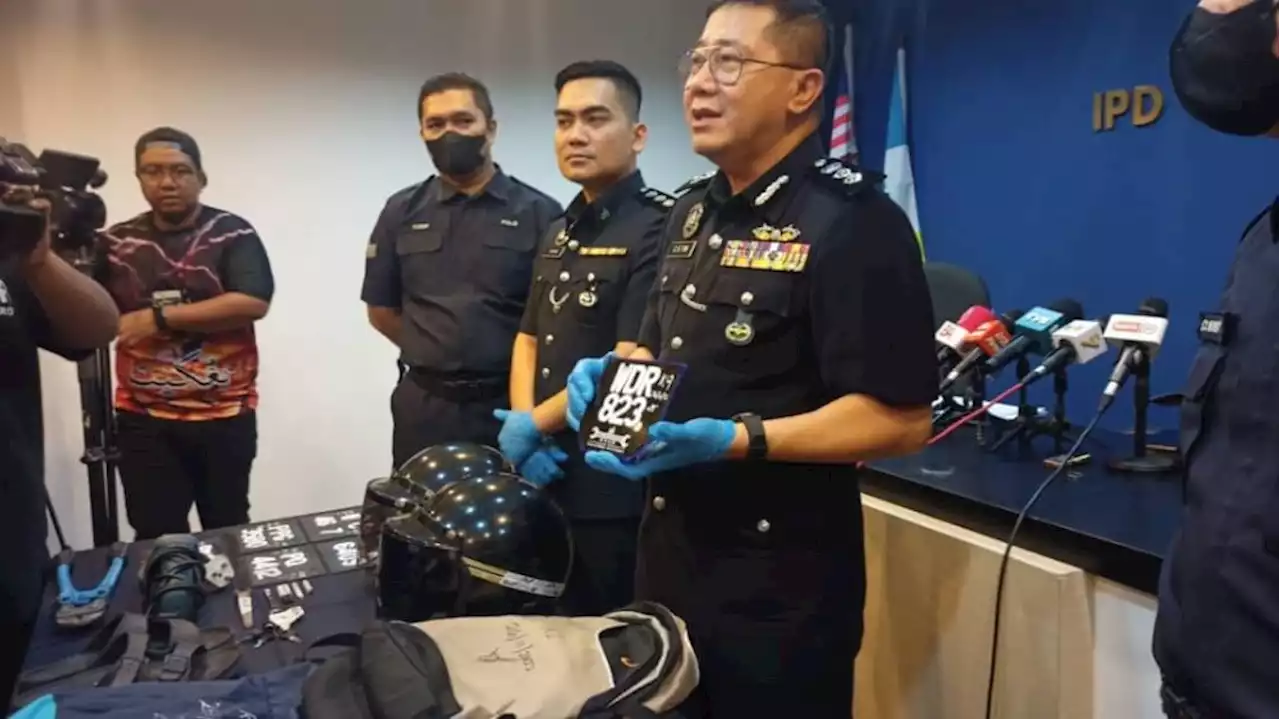 Cops nab duo involved in 87 motorcycle theft cases | The Malaysian Insight