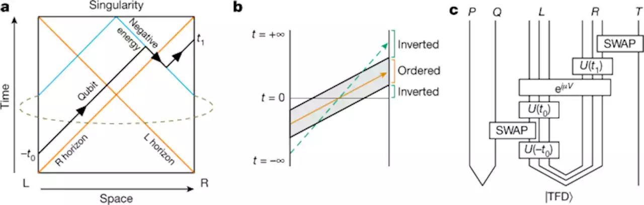 Traversable wormhole dynamics on a quantum processor - Nature