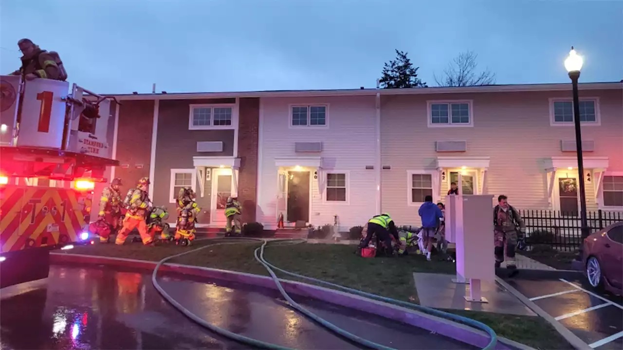 Firefighters Rescue 2 Young Children From Fire in Stamford, Conn.