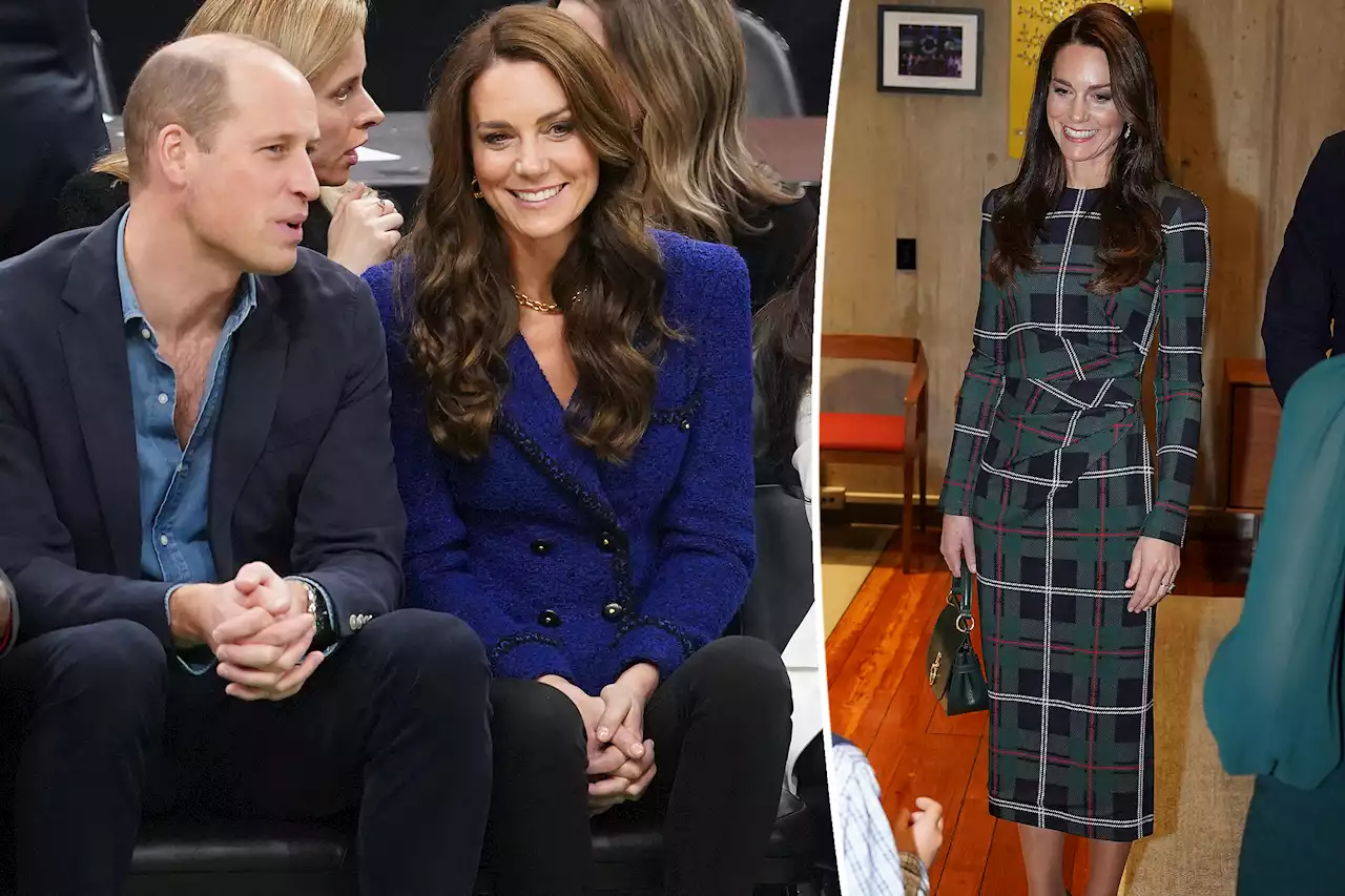 Kate Middleton changes from Burberry to vintage Chanel for Boston Celtics game