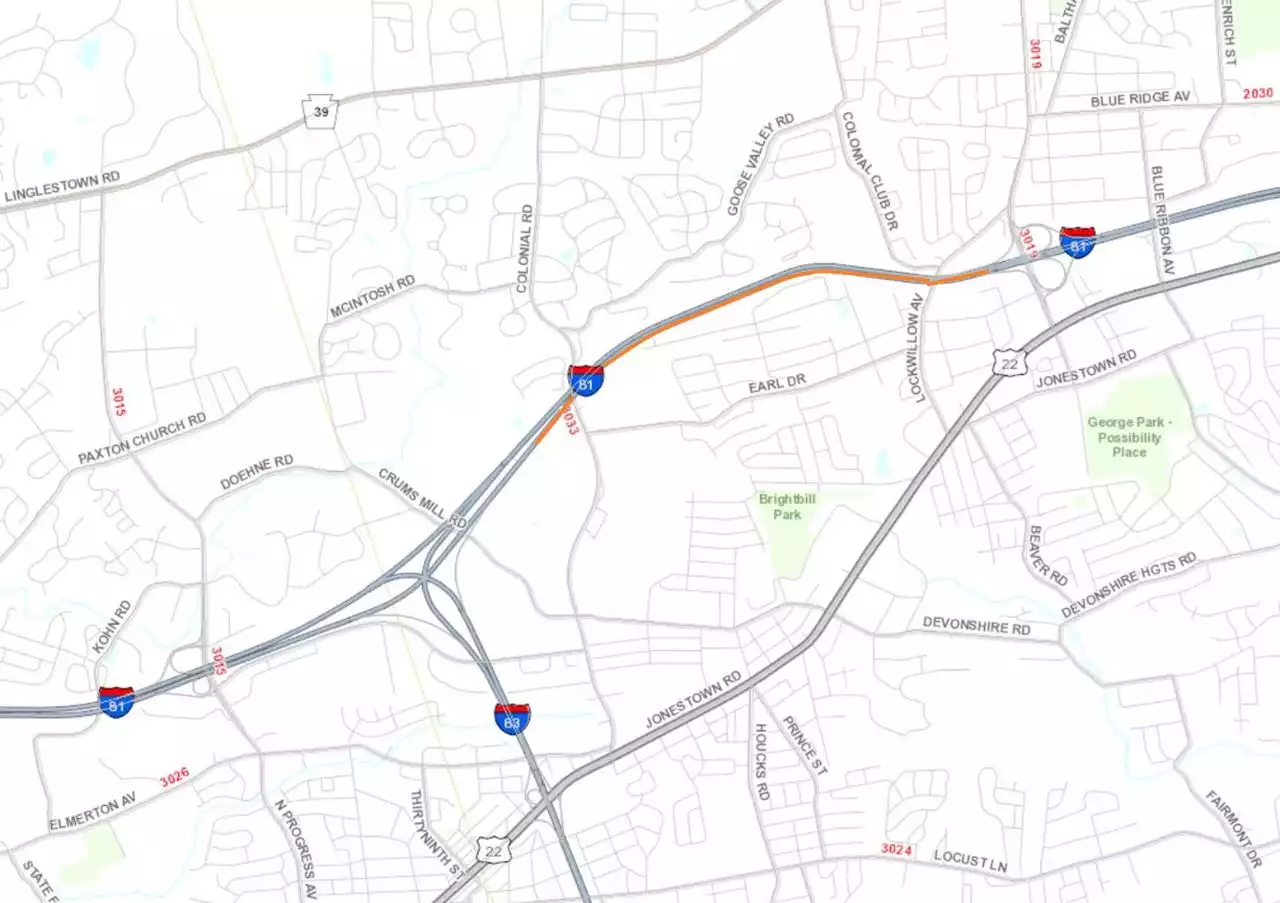 Repairs begin Thursday on northbound I-81 in Dauphin County: PennDOT