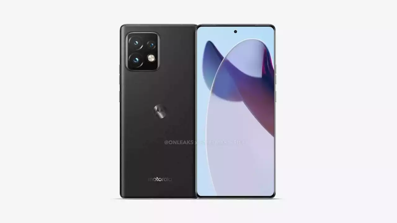 Freshly leaked renders of the Motorola Edge 40 Pro surface revealing new design