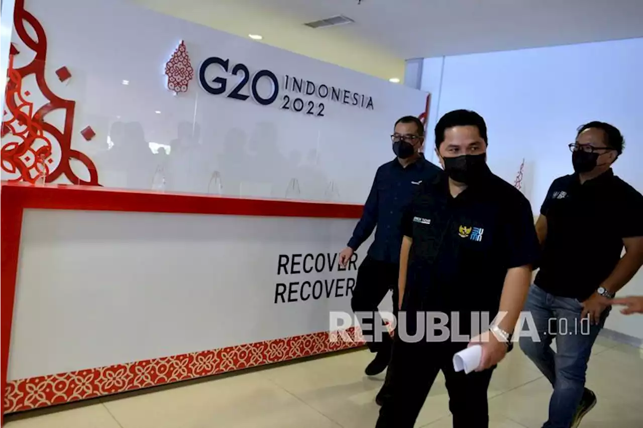 Dukung G20, AP I Terima Apresiasi dari Menteri BUMN Erick Thohir |Republika Online