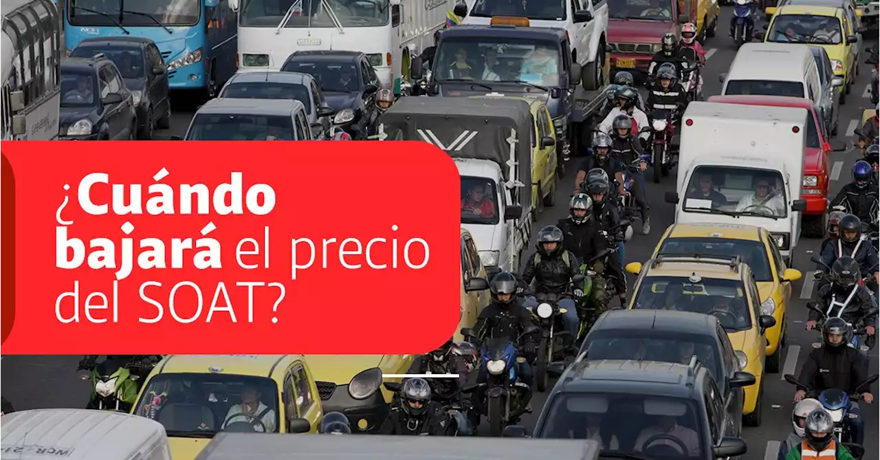 Reducción del precio del Soat: finalmente sí se daría este año